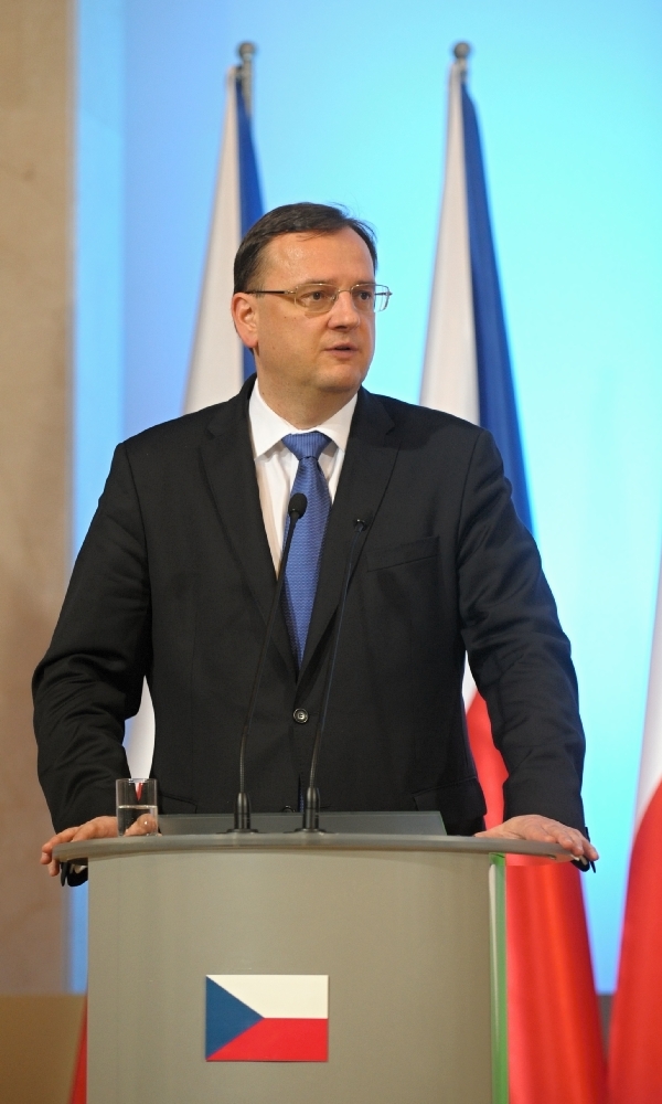 Premiér Petr Nečas.
