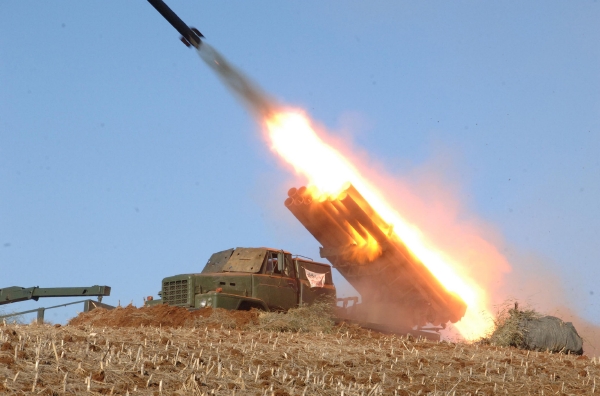 Blíže neurčené odpálení rakety v Severní Koreji.