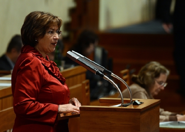 Ministryně práce a sociálních věcí Ludmila Müllerová. Ministryně práce a sociálních věcí Ludmila Müllerová.