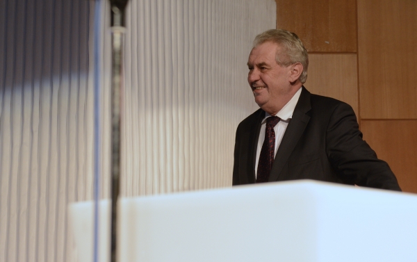 Prezident Miloš Zeman. Prezident Miloš Zeman.