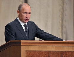 Ruský prezident Vladimir Putin.