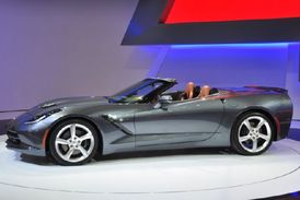 Stingray Convertible při světové premiéře v Ženevě.