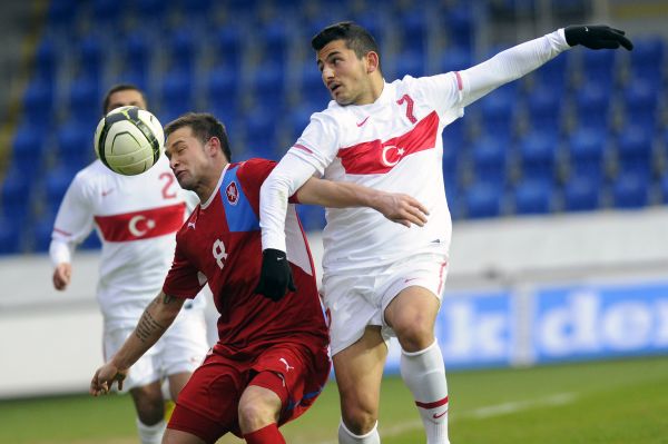 Antonín Fantiš (vlevo) z českého celku a Emrah Bassan z Turecka.