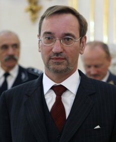 Český velvyslanec na Slovensku Jakub Karfík.