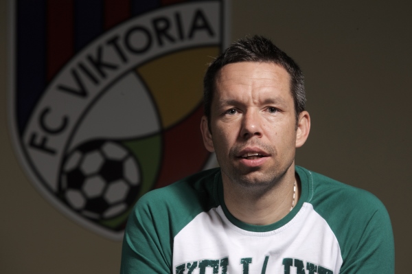 Kapitán Plzně Pavel Horváth.