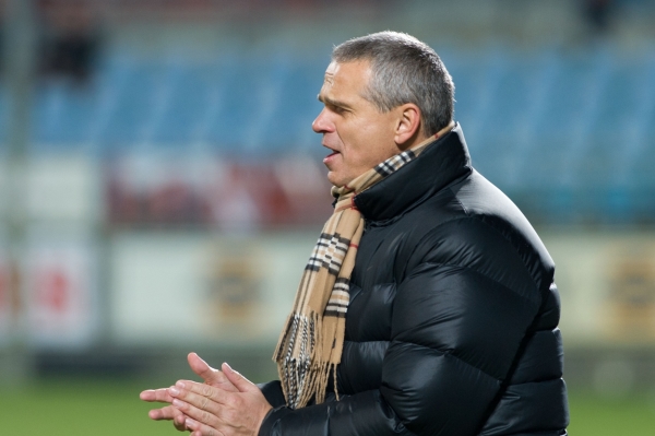 Trenér fotbalistů Sparty Vítězslav Lavička.