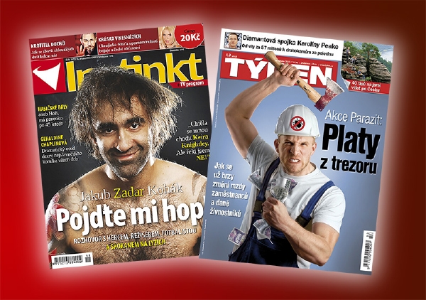 Časopisům TÝDEN a Instinkt téměř jako jediným týdeníkům v zemi meziročně vzrostl náklad.
