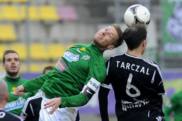 Daniel Tarczal (vpravo) z Příbrami a Karel Piták z Jablonce.