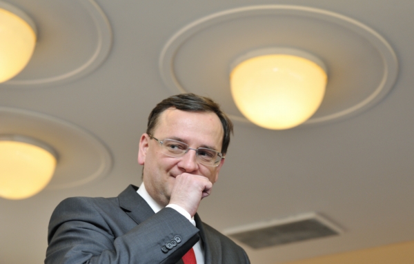 Premiér a šéf vládní rady pro výzkum a vývoj Petr Nečas.
