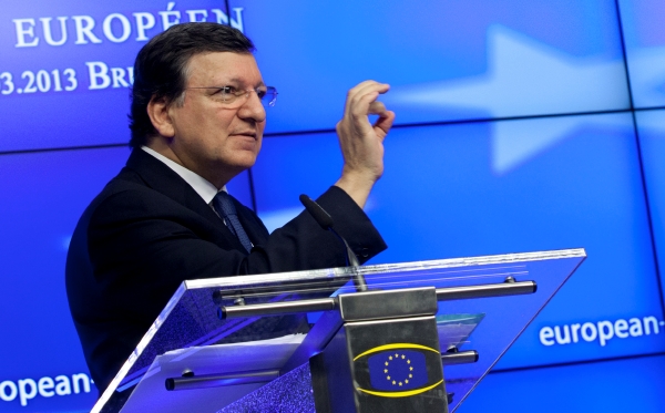 Předseda Evropské komise José Barroso.