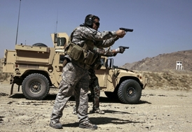 Američtí vojáci ze 7. skupiny speciálních sil v Afghánistánu.
