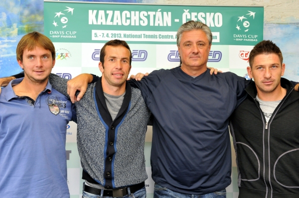 Český daviscupový tým už se připravuje v Astaně.