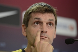 Kouč Barcelony Tito Vilanova.