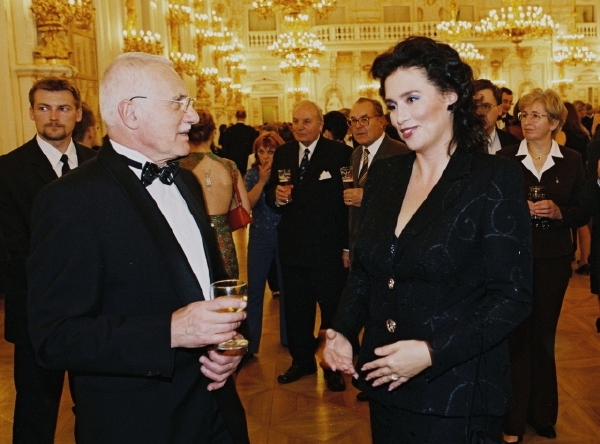 Bývalý prezident Václav Klaus a europoslankyně Jana Bobošíková.