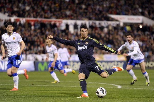 Největší hvězda Realu Madrid Cristiano Ronaldo.
