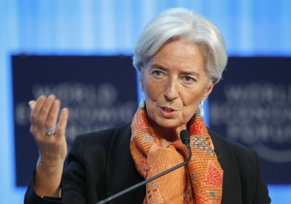Šéfka MMF Christine Lagardeová.