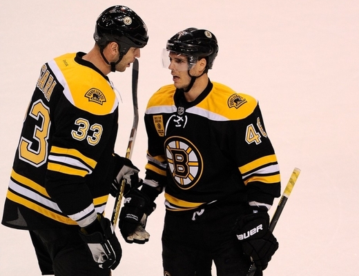 Oproti Dallasu bude v Bostonu v šatně znít o něco častěji čeština. V týmu totiž působí David Krejčí, jedna z hlavních hvězd místního klubu. Obranu navíc tvrdí obrovitý kapitán Zdeno Chára, slovenský hokejista, který dříve působil ve Spartě a ještě v této sezoně nastupoval během výluky za pražského Lva. Oproti Dallasu bude v Bostonu v šatně znít o něco častěji čeština. V týmu totiž působí David Krejčí, jedna z hlavních hvězd místního klubu. Obranu navíc tvrdí obrovitý kapitán Zdeno Chára, slovenský hokejista, který dříve působil ve Spartě a ještě v této sezoně nastupoval během výluky za pražského Lva.