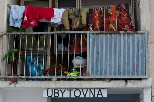 Ubytovna v Ústí nad Labem.
