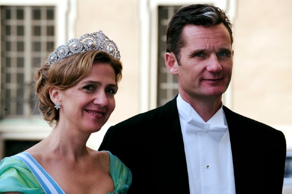 Princezna Cristina s Manželem. Princezna Cristina s Manželem.