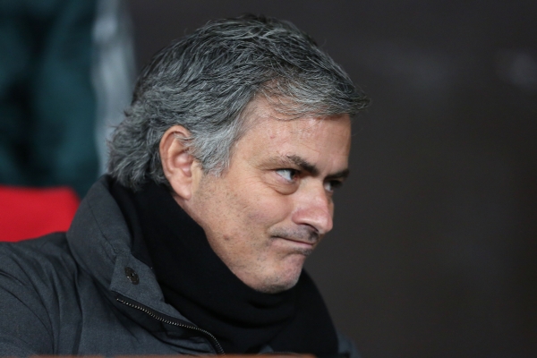 Trenér Realu Madrid José Mourinho.