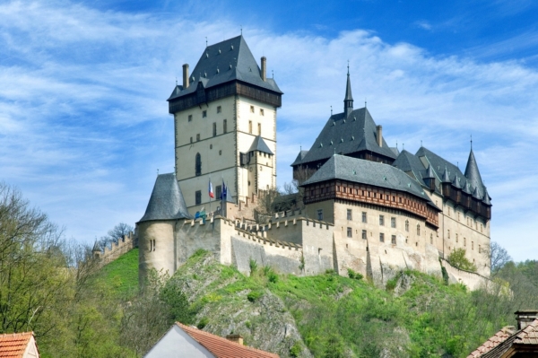 Hrad Karlštejn.