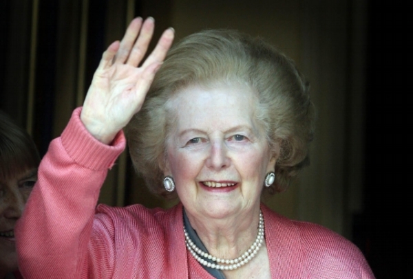 Bývalá britská premiérka Margaret Thatcherová.