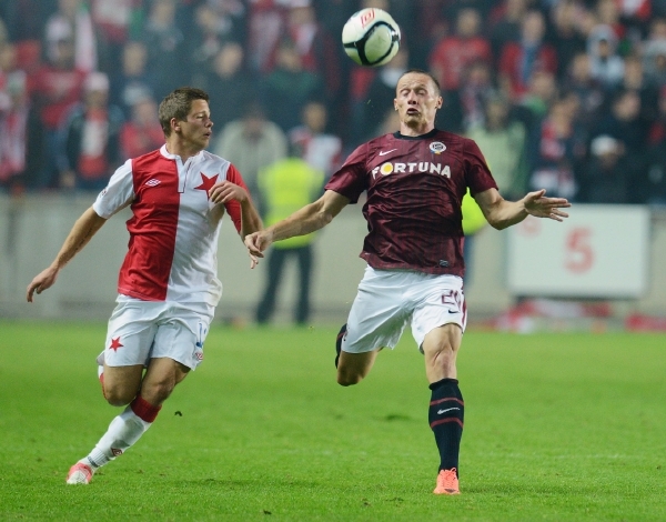 Sobotní fotbalové derby mezi Spartou a Slavií využije ČT k vyzkoušení nového vysílacího formátu pro první ligu (ilustrační foto).