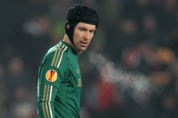 Brankář londýnské Chelsea Petr Čech.