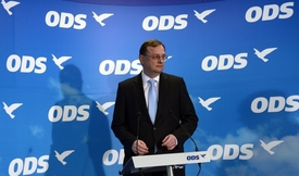 Premiér Petr Nečas.