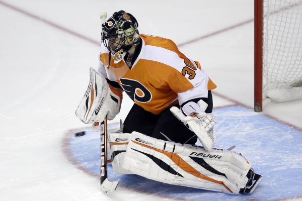 Gólman Philadelphie Ilja Bryzgalov.