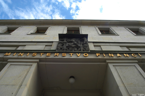 Budova ministerstva financí. Budova ministerstva financí.