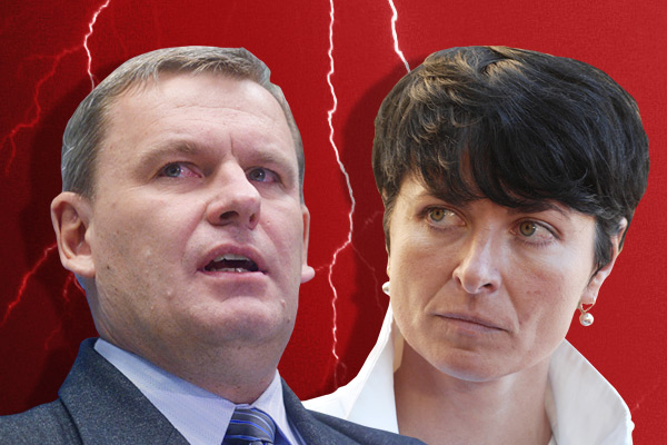 Státní zástupkyně Lenka Bradáčová ostře vystoupila proti šéfovi protikorupční policie Tomáši Martincovi. 