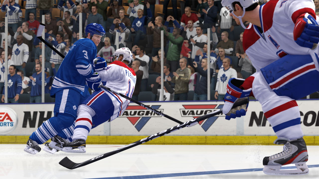 První obrázek z NHL 14.
