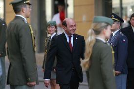 Rumunský prezident Traian Basescu.