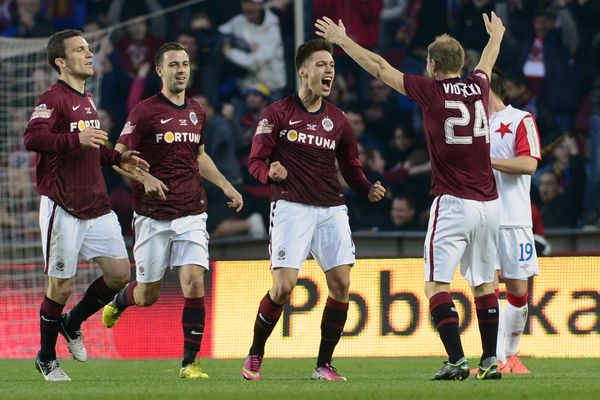 Sparta se raduje z vítězství v derby.