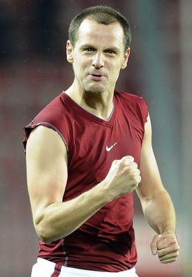 Kapitán Sparty Marek Matějovský.