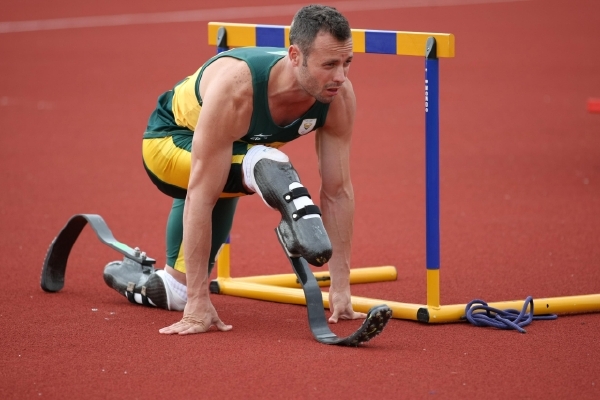 Oscar Pistorius. Oscar Pistorius.