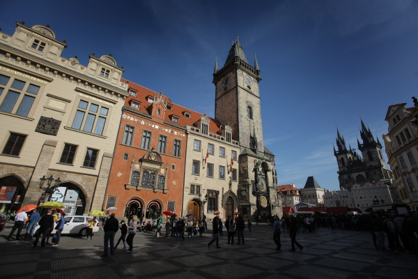 Galerie hlavního města Prahy má nyní výstavní prostory na Staroměstské radnici. V létě se však přestěhuje do Colloredo-Mansfeldského paláce u Karlova mostu (ilustrační foto).