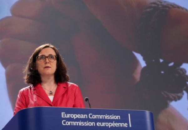 Eurokomisařka Malmströvá o obchodu s lidmi.