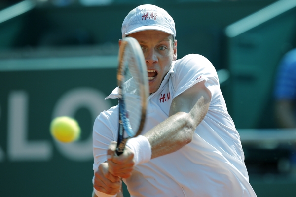 Tomáš Berdych na turnaji v Monte Carlu.