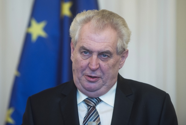 Prezident Miloš Zeman. Prezident Miloš Zeman.