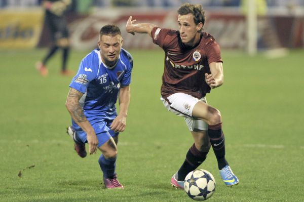 Antonín Fantiš z Ostravy a Matěj Hybš ze Sparty. Antonín Fantiš z Ostravy a Matěj Hybš ze Sparty.