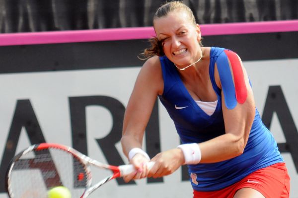 Petra Kvitová bojovala s Vinciovou marně.