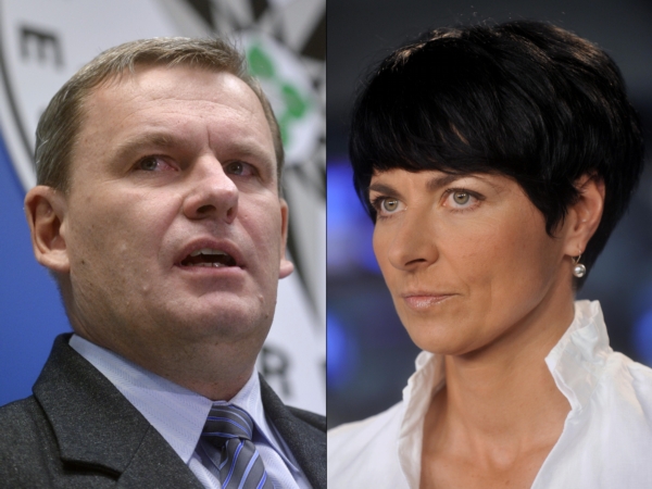 Ředitel protikorupční policie Tomáš Martinec a vrchní státní zástupkyně Lenka Bradáčová. Ředitel protikorupční policie Tomáš Martinec a vrchní státní zástupkyně Lenka Bradáčová.