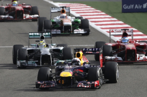 Sebastian Vettel vyhrál VC Bahrajnu. Sebastian Vettel vyhrál VC Bahrajnu.