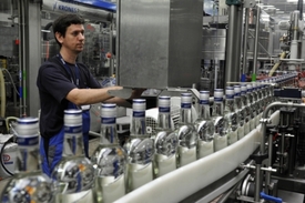 Stock Plzeň, největší výrobce lihovin v ČR, spadl na domácím trhu meziročně o téměř 17 procent.