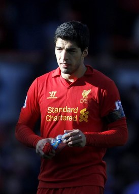 Luis Suaréz, fotbalový hříšník z Liverpoolu.
