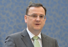Premiér Petr Nečas.