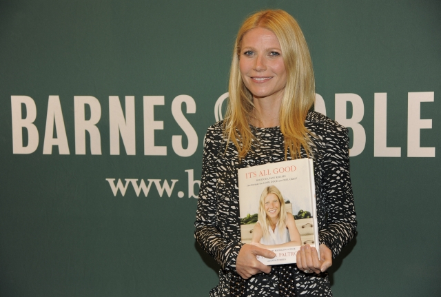 Gwyneth je také vášnivou kuchařkou.