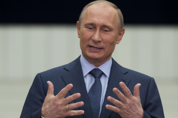 Ruský prezident Vladimír Putin. Ruský prezident Vladimír Putin.